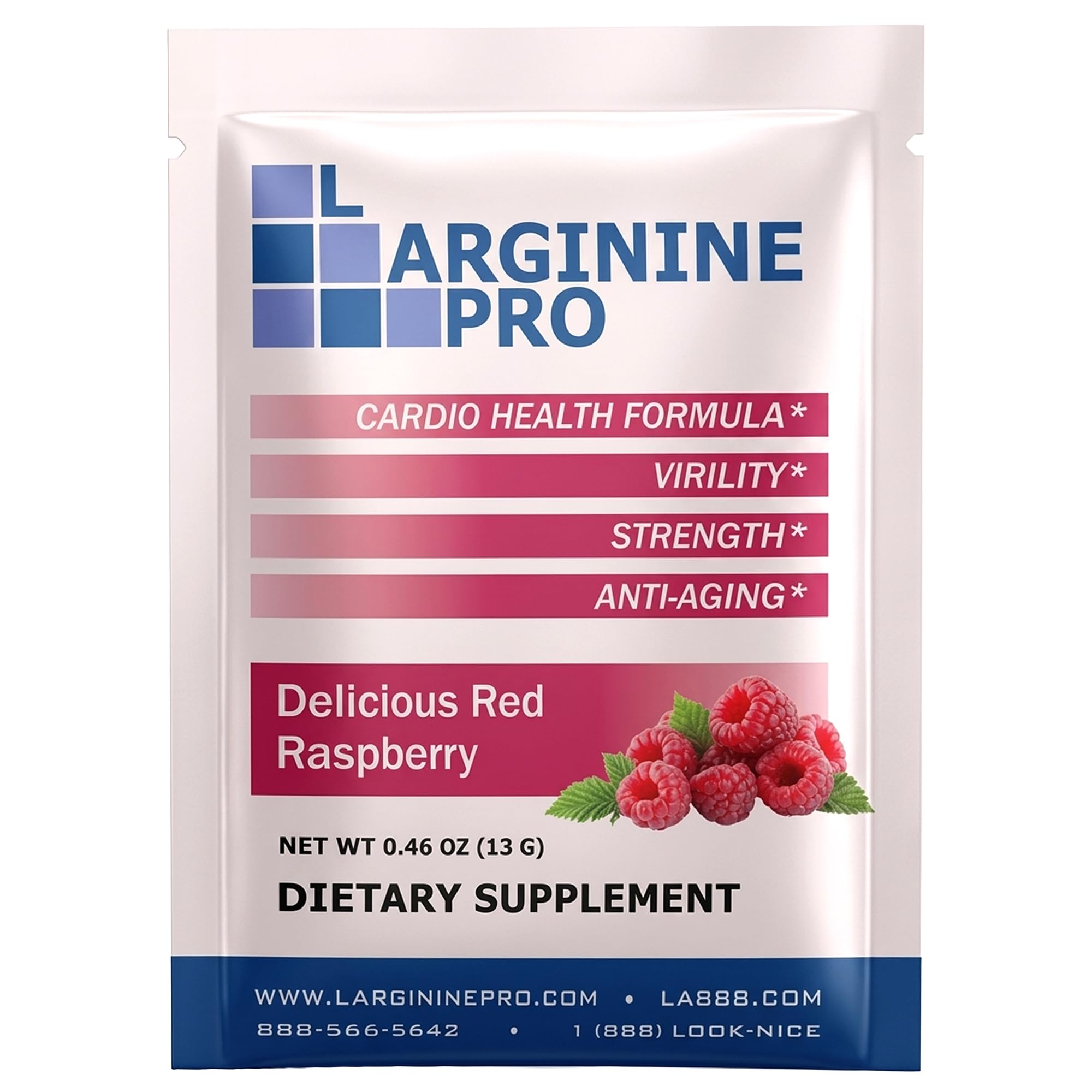 L-ARGININE PRO envase frontal mostrando diseño y beneficios claros