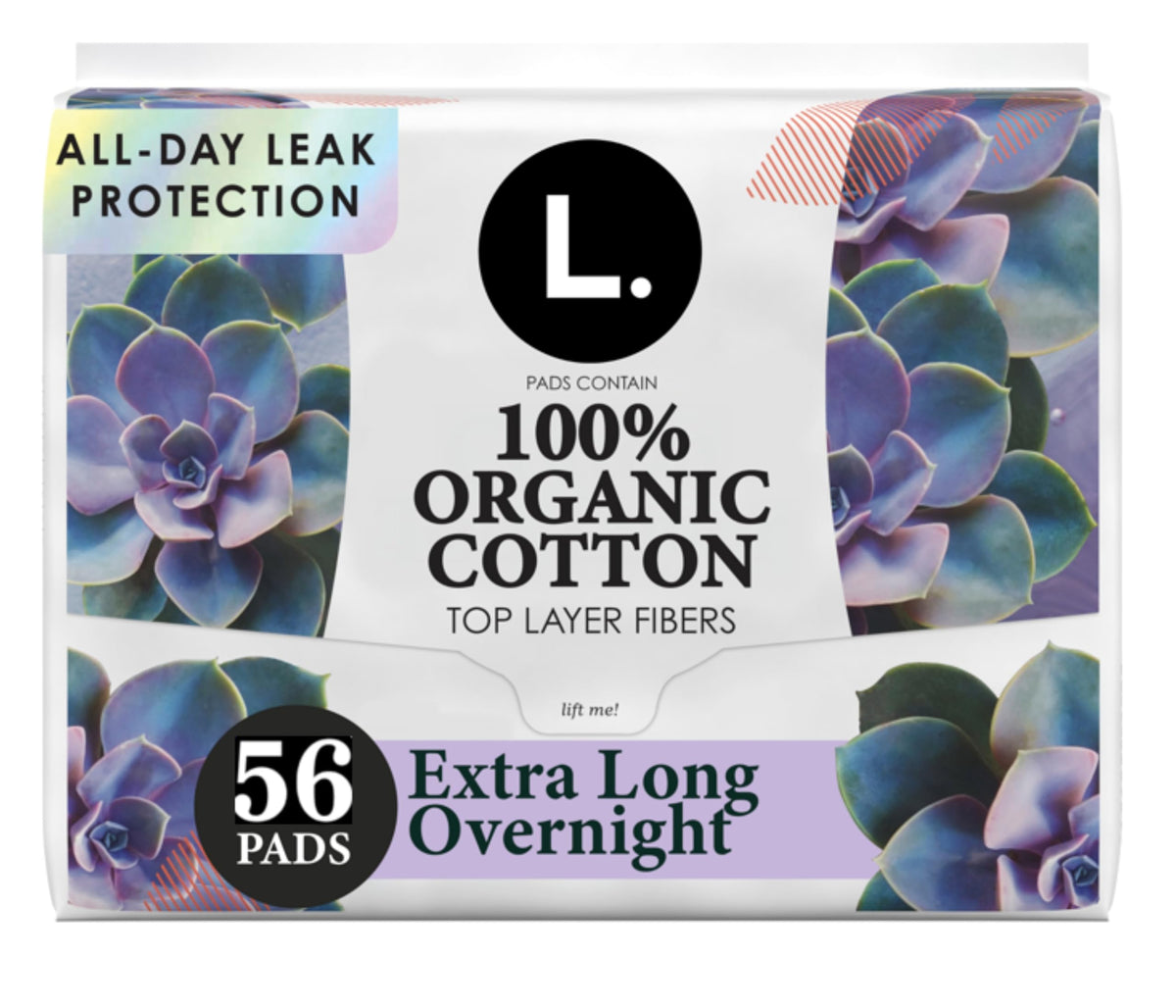 L. empaque frontal mostrando 56 toallas y beneficios claros