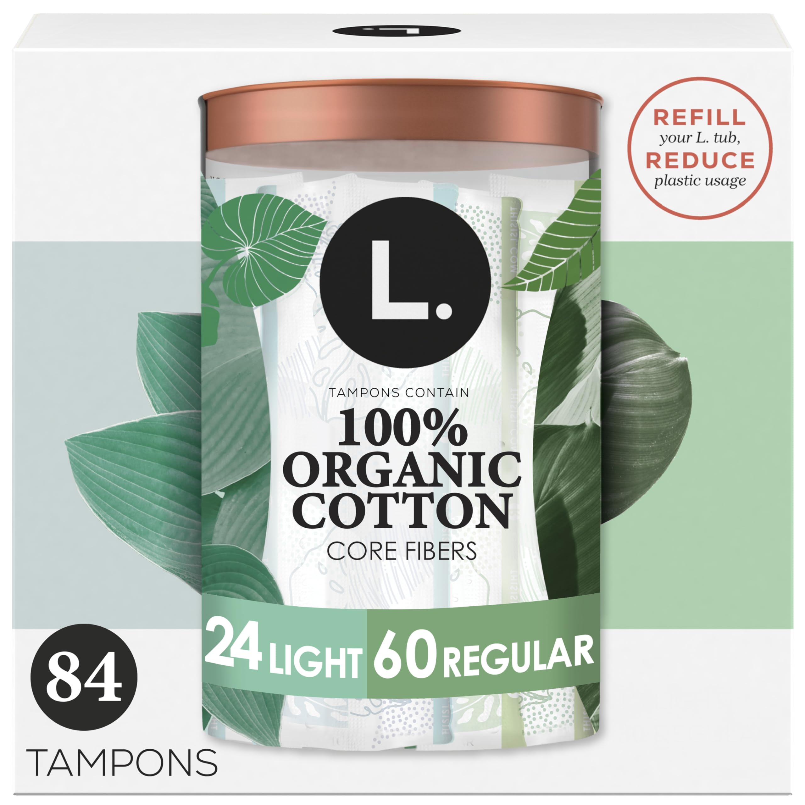 L. empaque frontal del pack de 84 unidades mostrando variedad de absorciones y ahorro