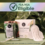 L. protector junto a una regla para mostrar su perfil ultrafino
