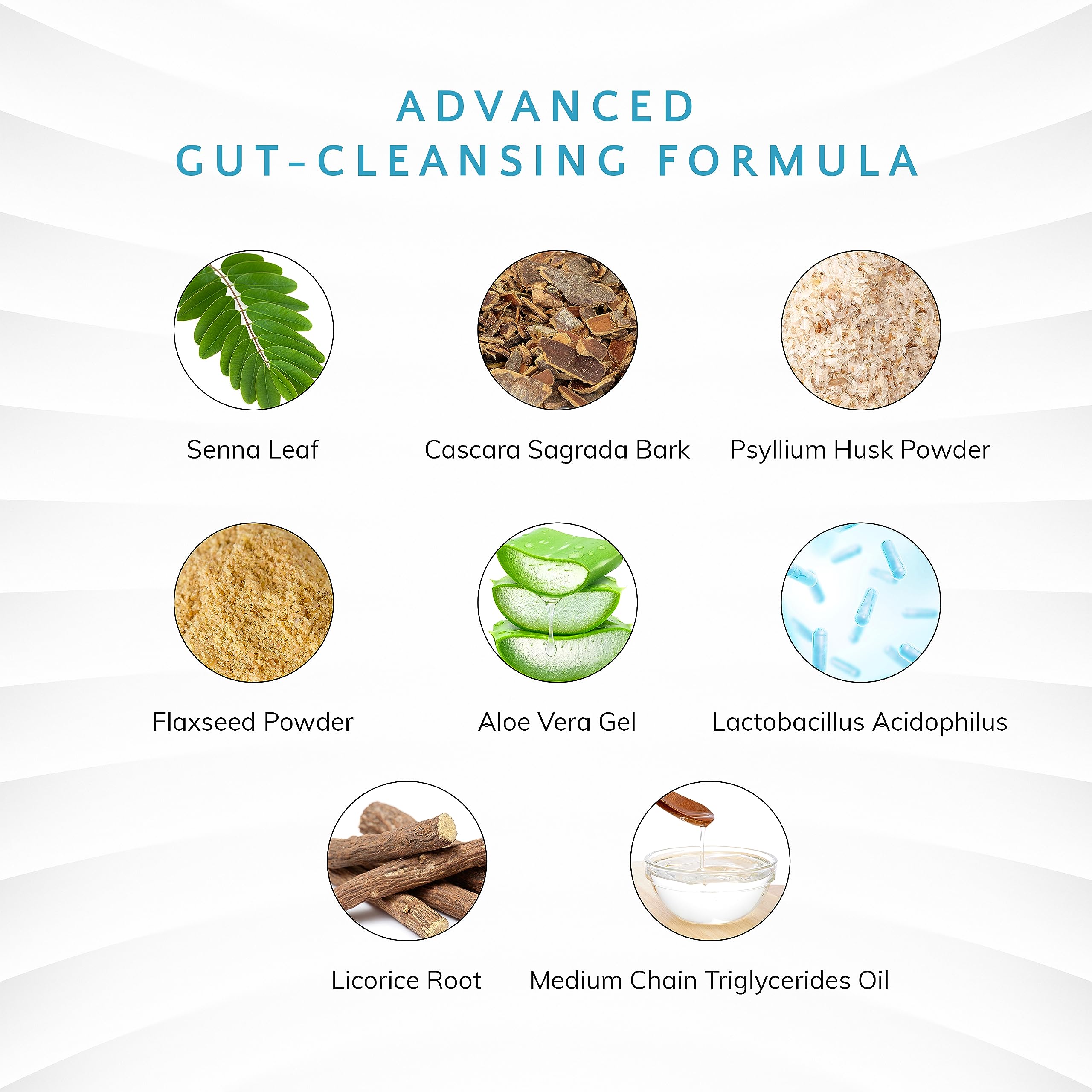 LA Cleanse cápsula en mano para mostrar tamaño y dosificación práctica