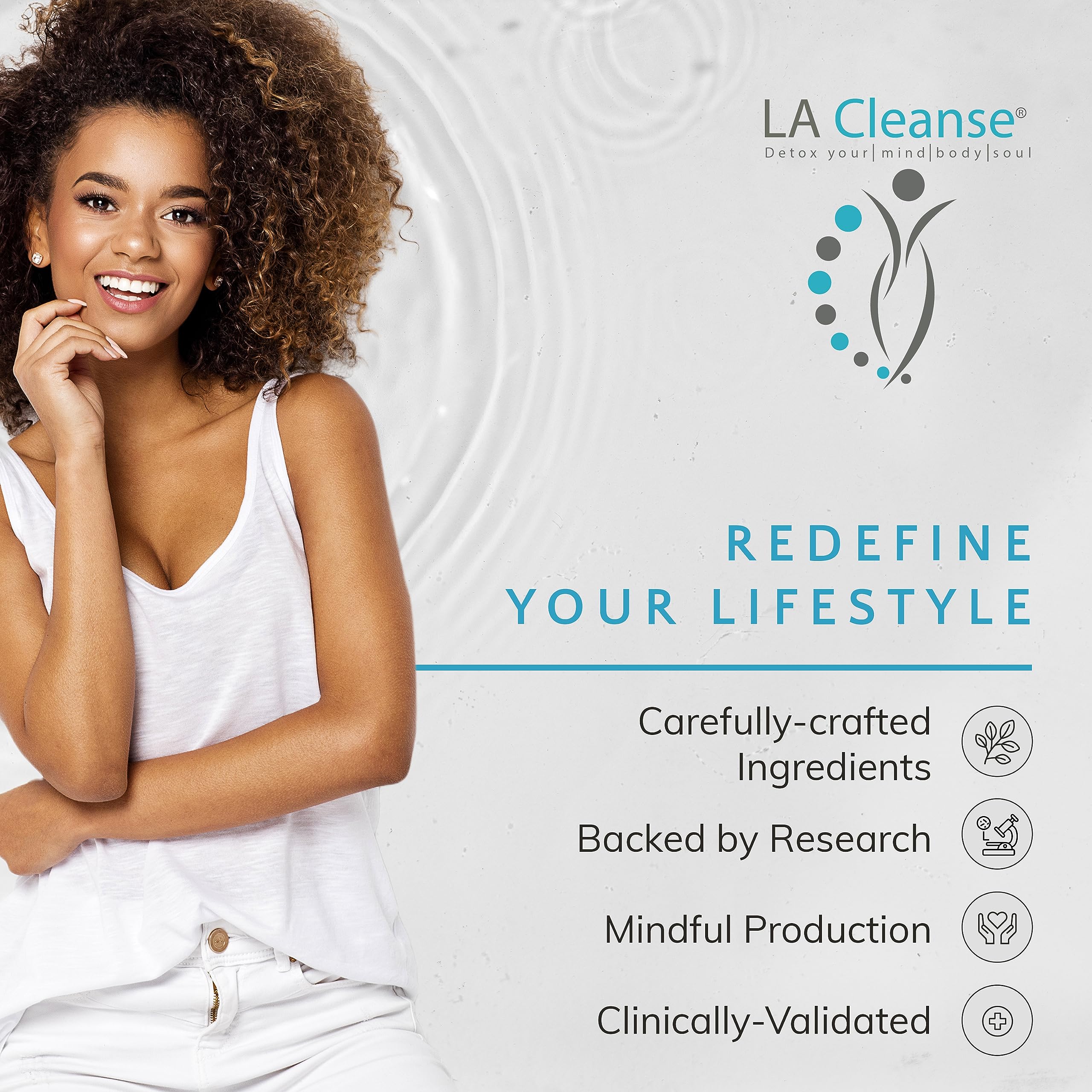 LA Cleanse etiqueta nutricional, transparencia de ingredientes y dosis
