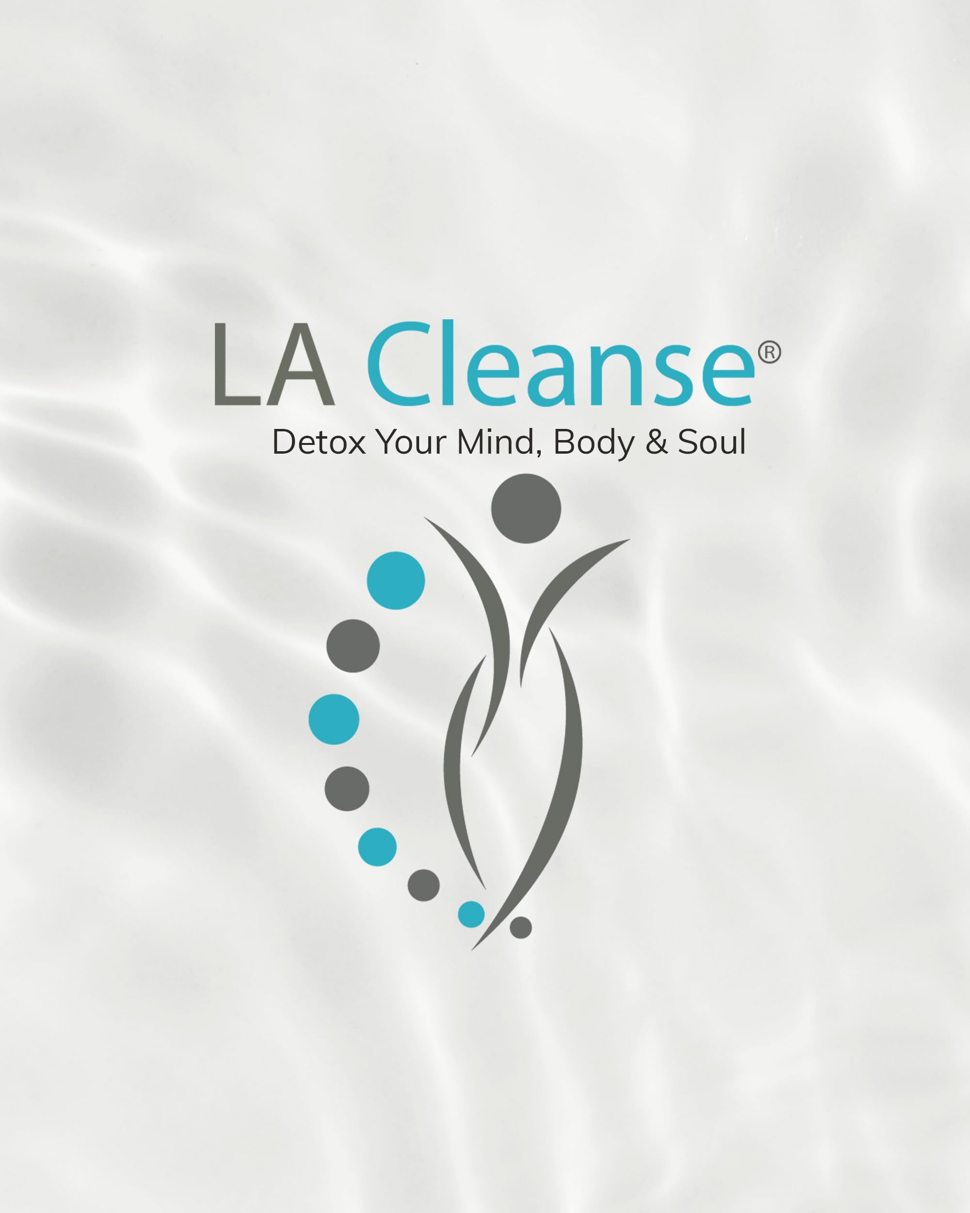 LA Cleanse Water Flush estilo de vida con piernas y pies relajados después de uso