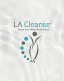 LA Cleanse Water Flush estilo de vida con piernas y pies relajados después de uso