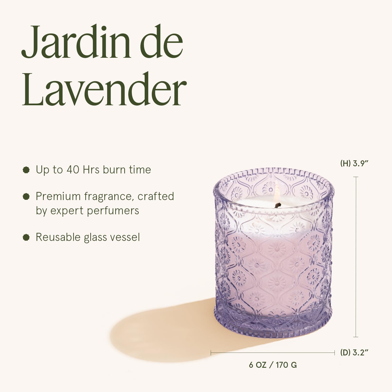 LA JOLIE MUSE vela en mano para comparación de tamaño y facilidad de uso