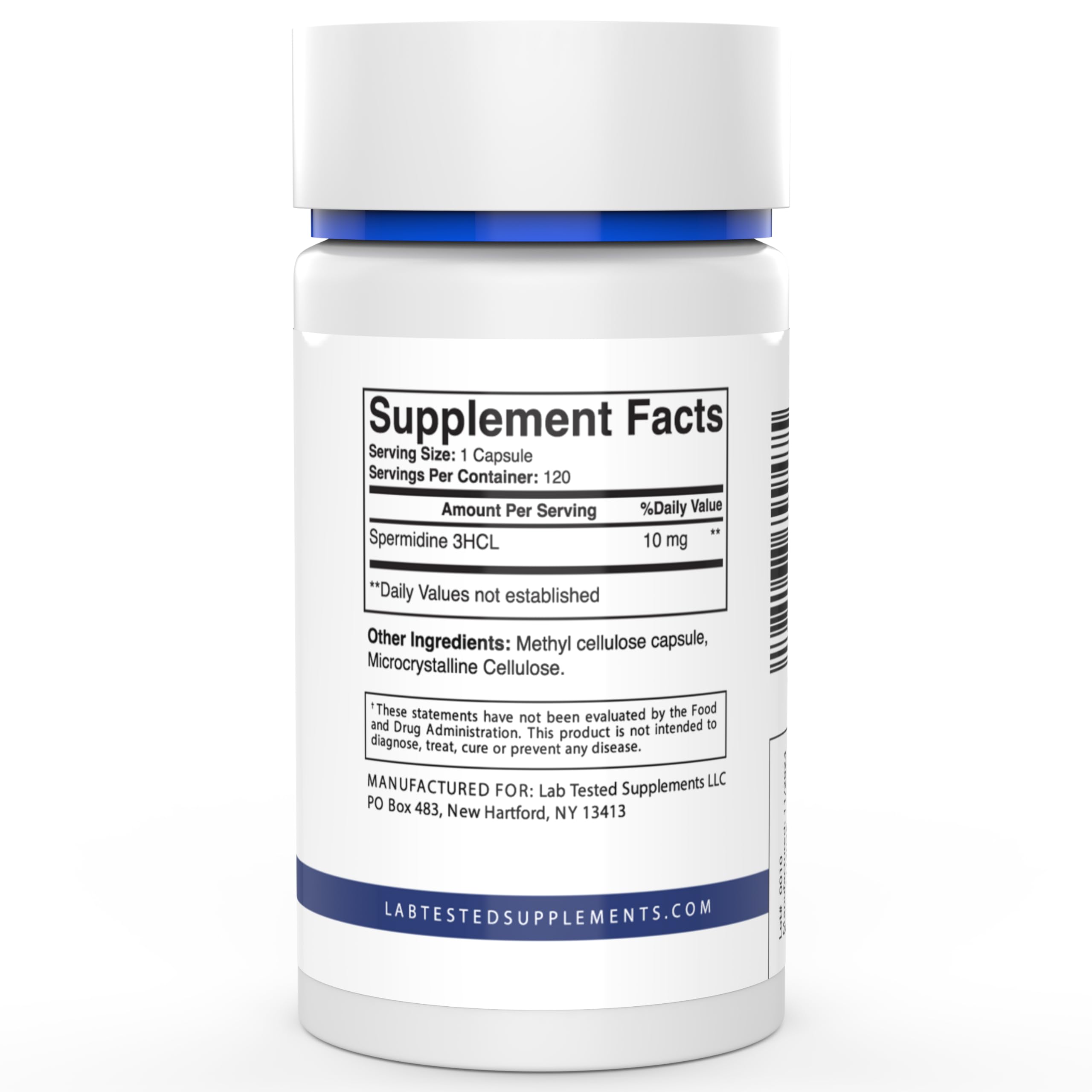 Lab Tested Supplements cápsulas abiertas detalle de textura y color para confianza