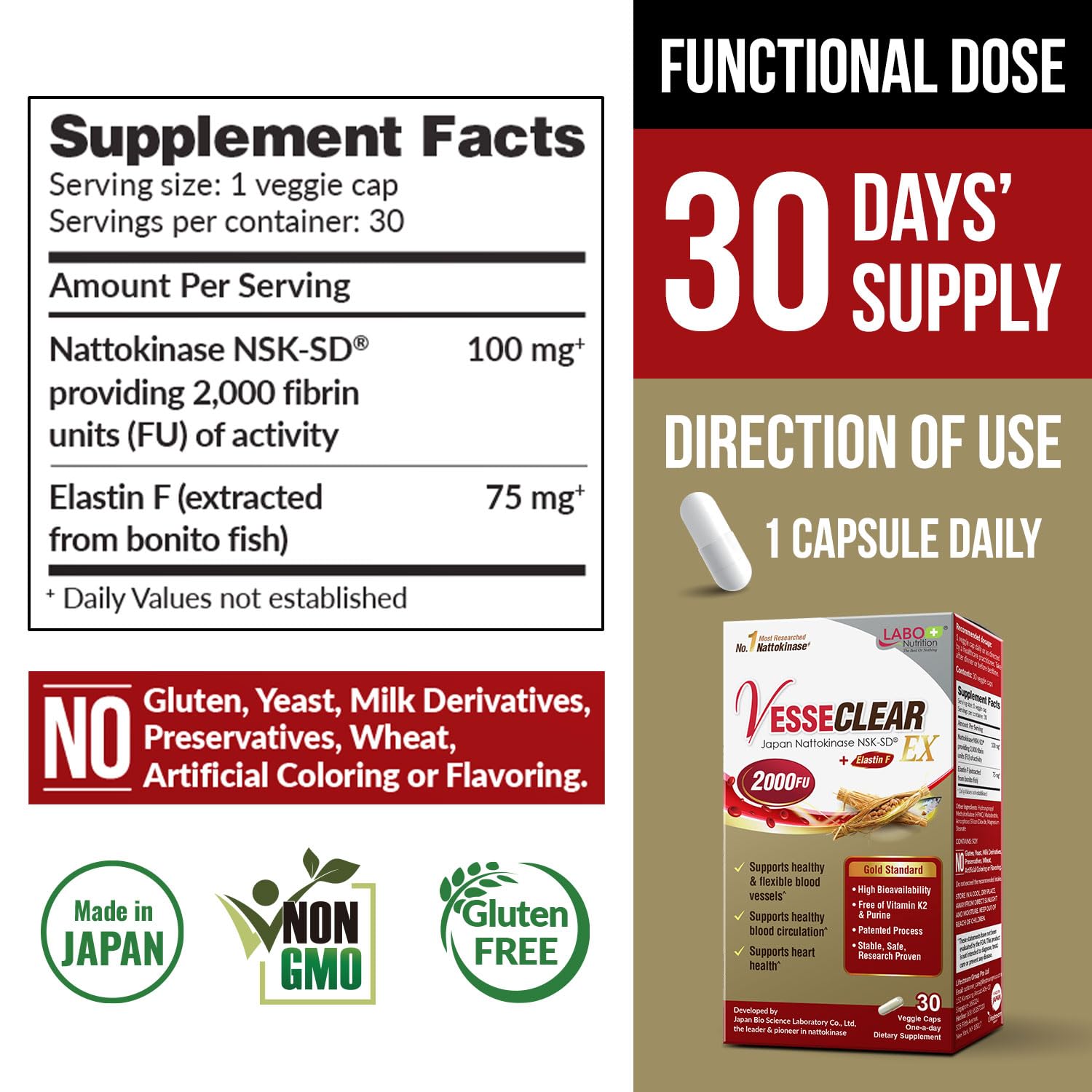 LABO Nutrition cápsula DRcaps en detalle que protege la enzima durante la digestión
