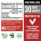 LABO Nutrition etiqueta con información nutricional y seguridad