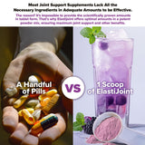 Labrada Elastijoint disolviéndose en vaso, mezcla fácil tras ejercicio