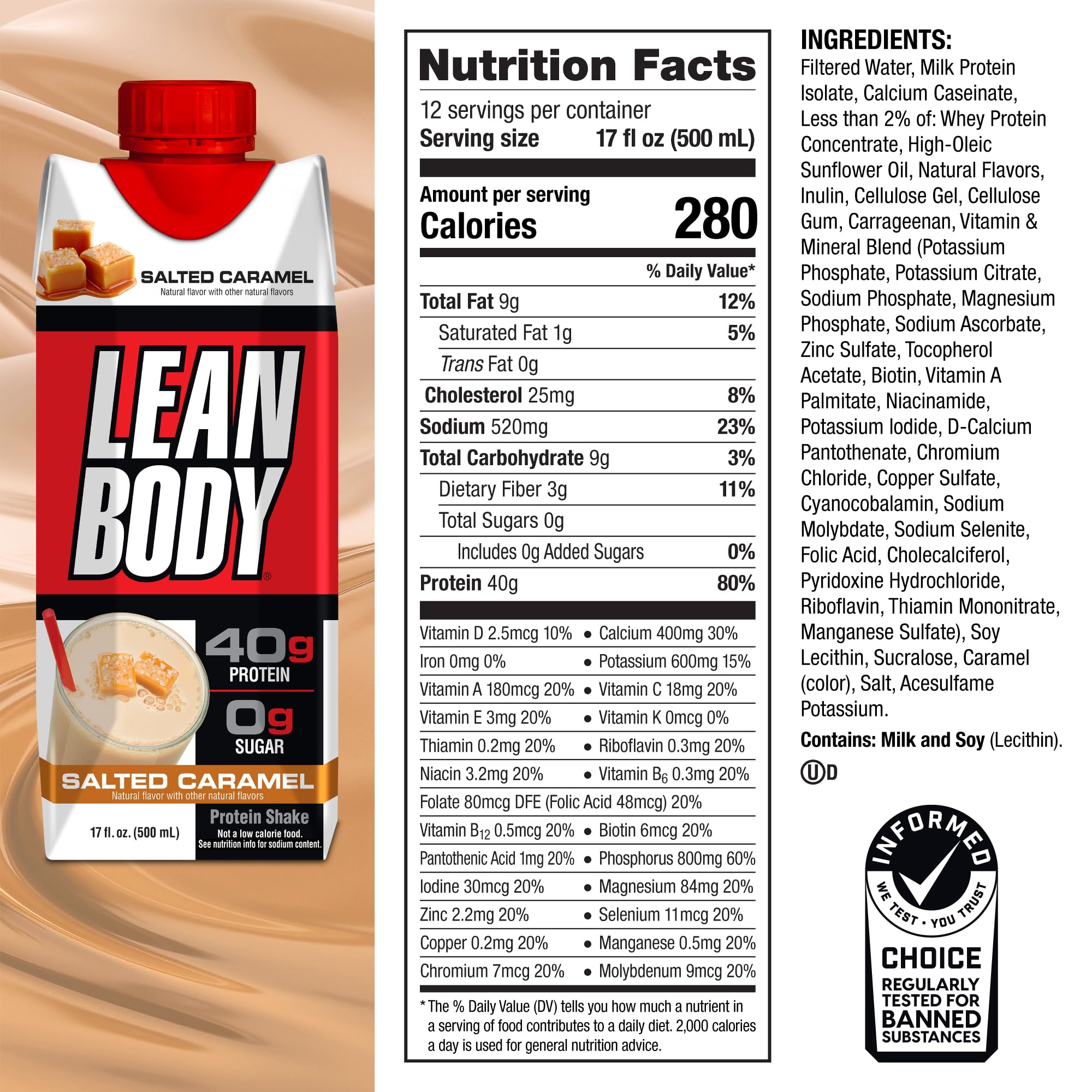 Labrada Lean Body en encuadre de cocina resaltando conveniencia y sabor