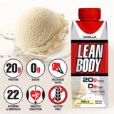 Labrada etiqueta nutricional con información de 20 g proteína y cero azúcar