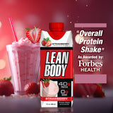 Labrada Lean Body detalle cremoso del batido resaltando textura