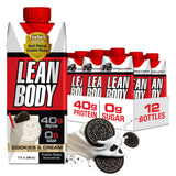 Labrada muestra el frente del empaque con 40 g de proteína y cero azúcar para conveniencia