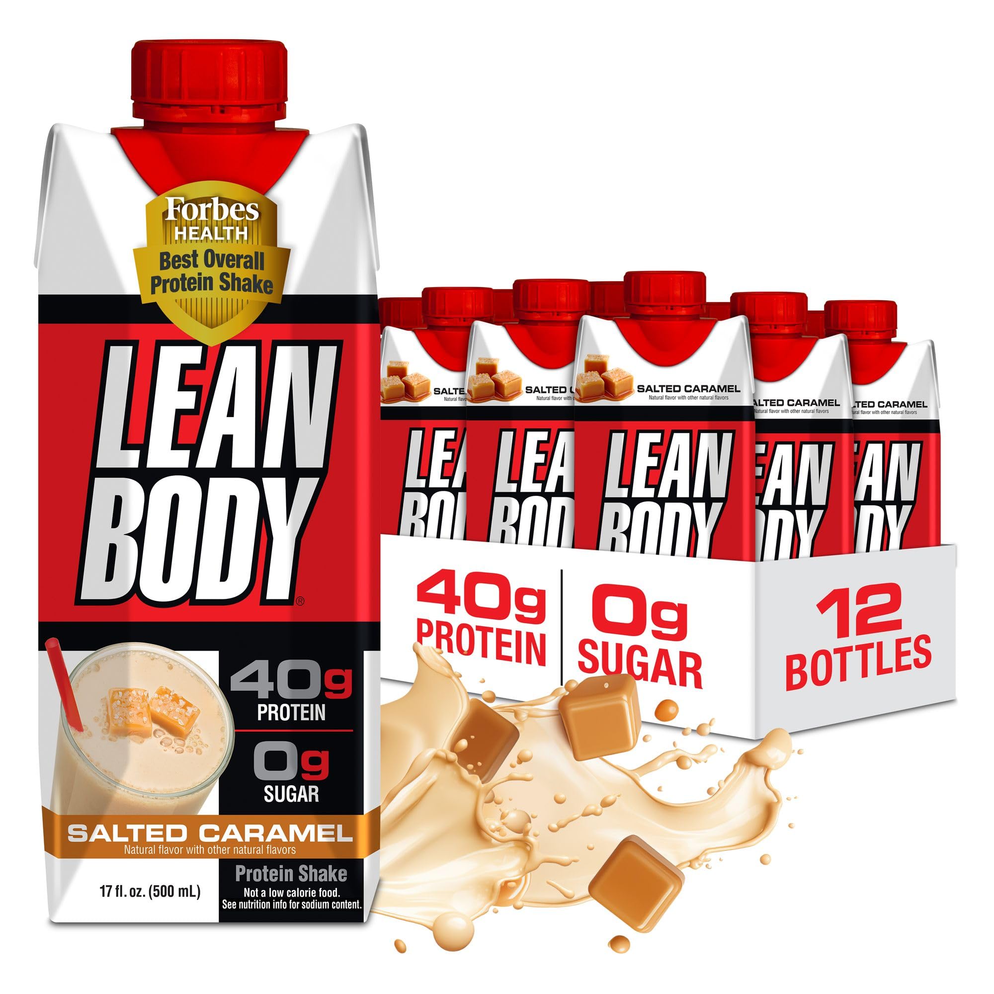 Labrada Lean Body frontal del envase mostrando 40 g proteína y diseño atractivo