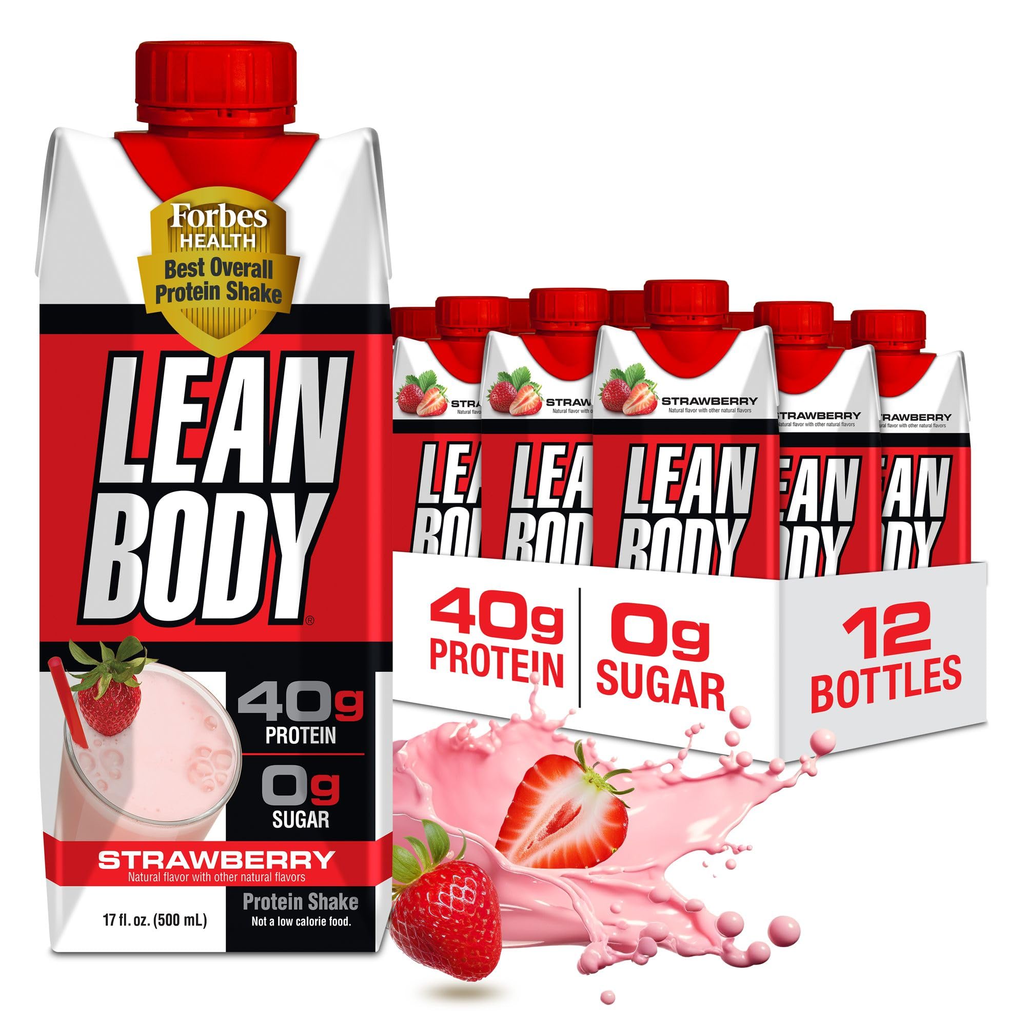 Labrada Lean Body frontal mostrando diseño y cantidad de proteína