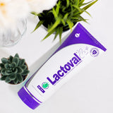 Lactoval etiqueta con ingredientes pH 3.5, aloe vera y ácido láctico