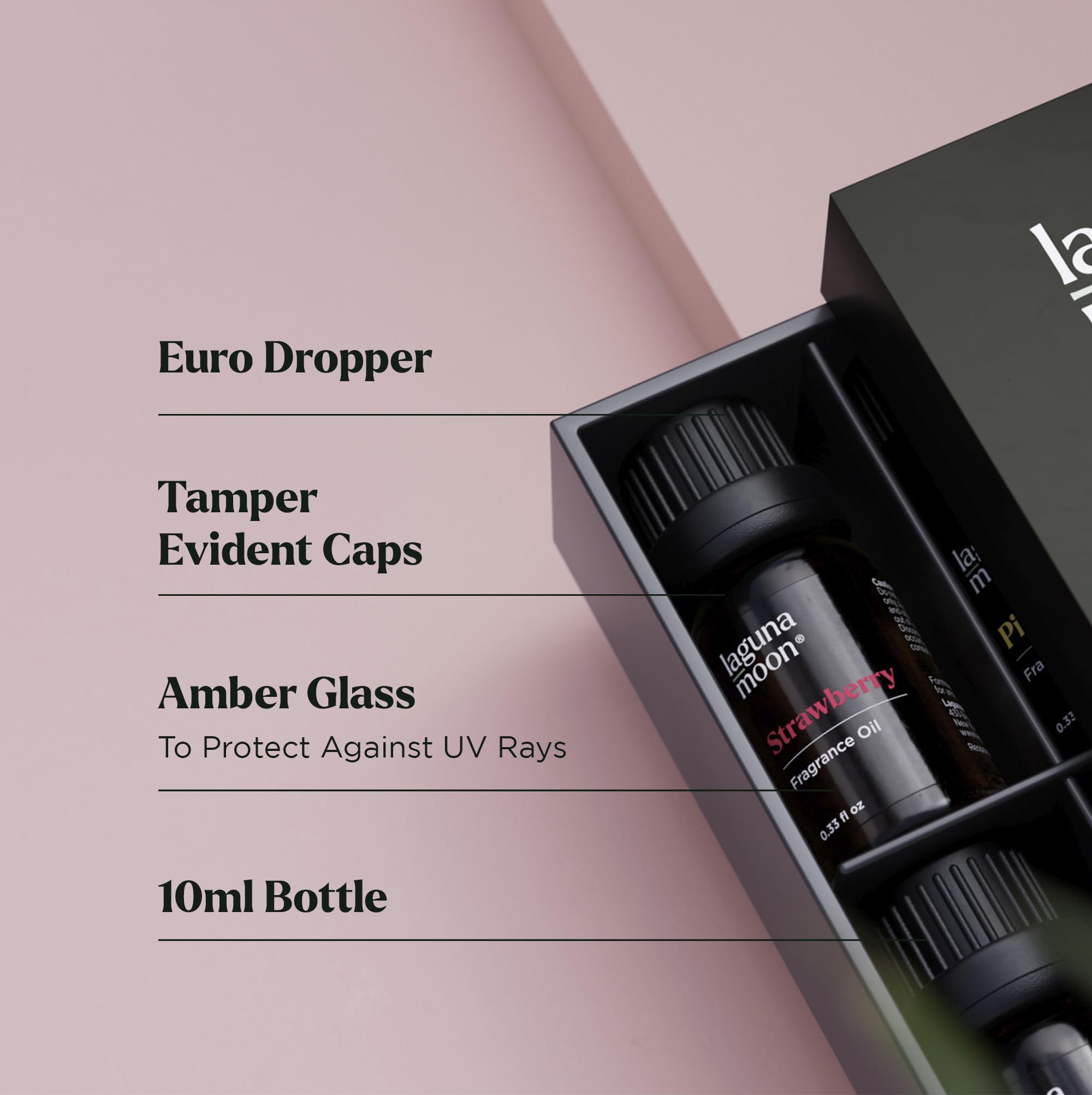 Velas artesanales perfumadas con aceites Lagunamoon, acabado uniforme y fragancia duradera