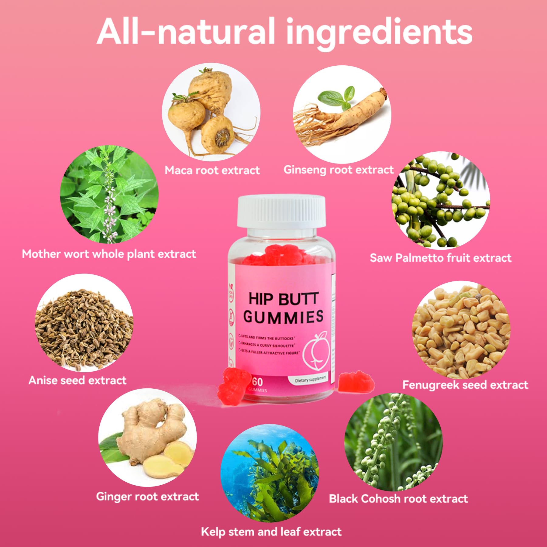 Laicuherb etiqueta nutricional legible con vitaminas listadas para transparencia