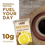 Laird Superfood corte transversal que muestra interior masticable y contenidos de fibra