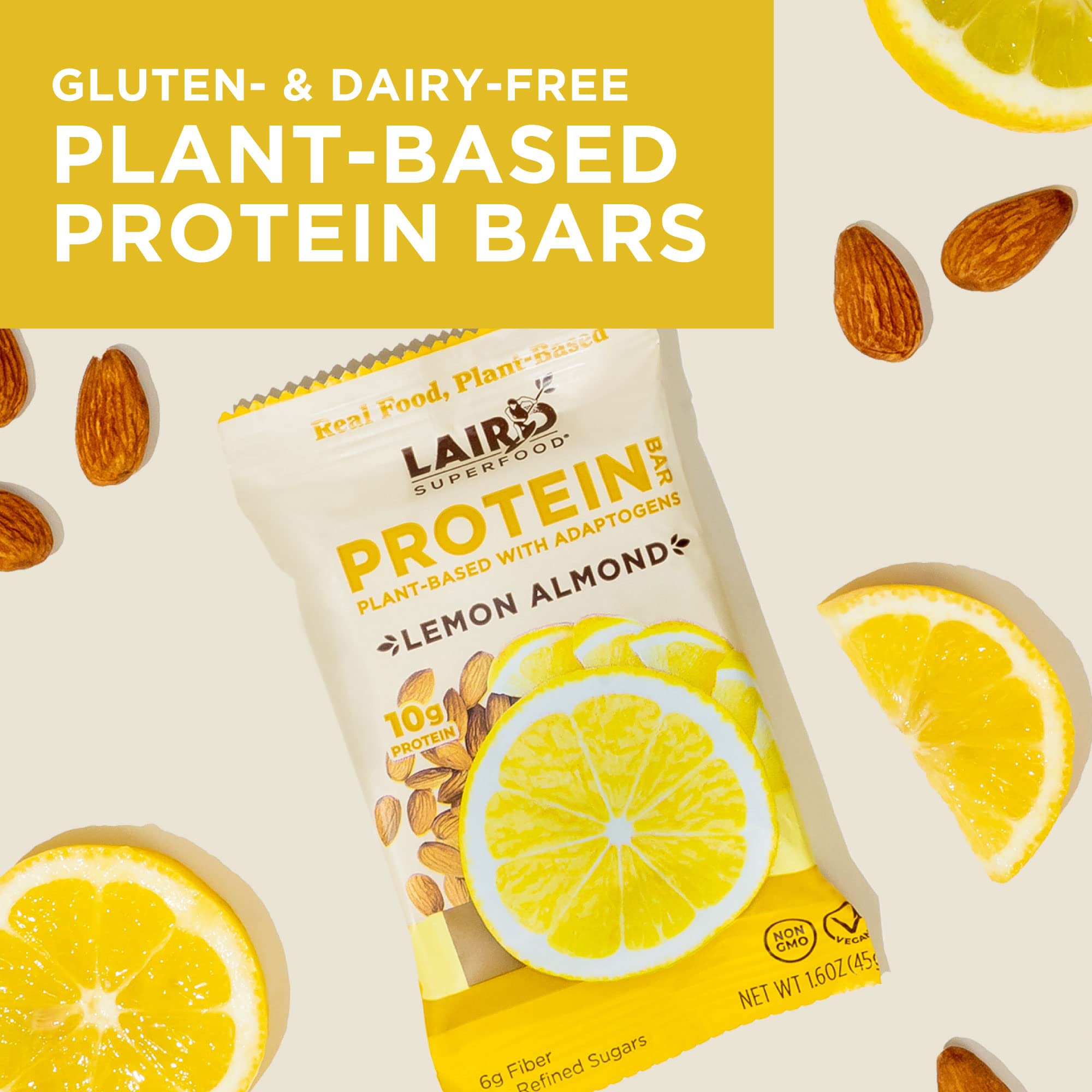 Laird Superfood barra en mochila ilustrando su uso en actividades al aire libre