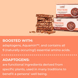 Laird Superfood etiqueta nutricional con proteína y fibra destacadas