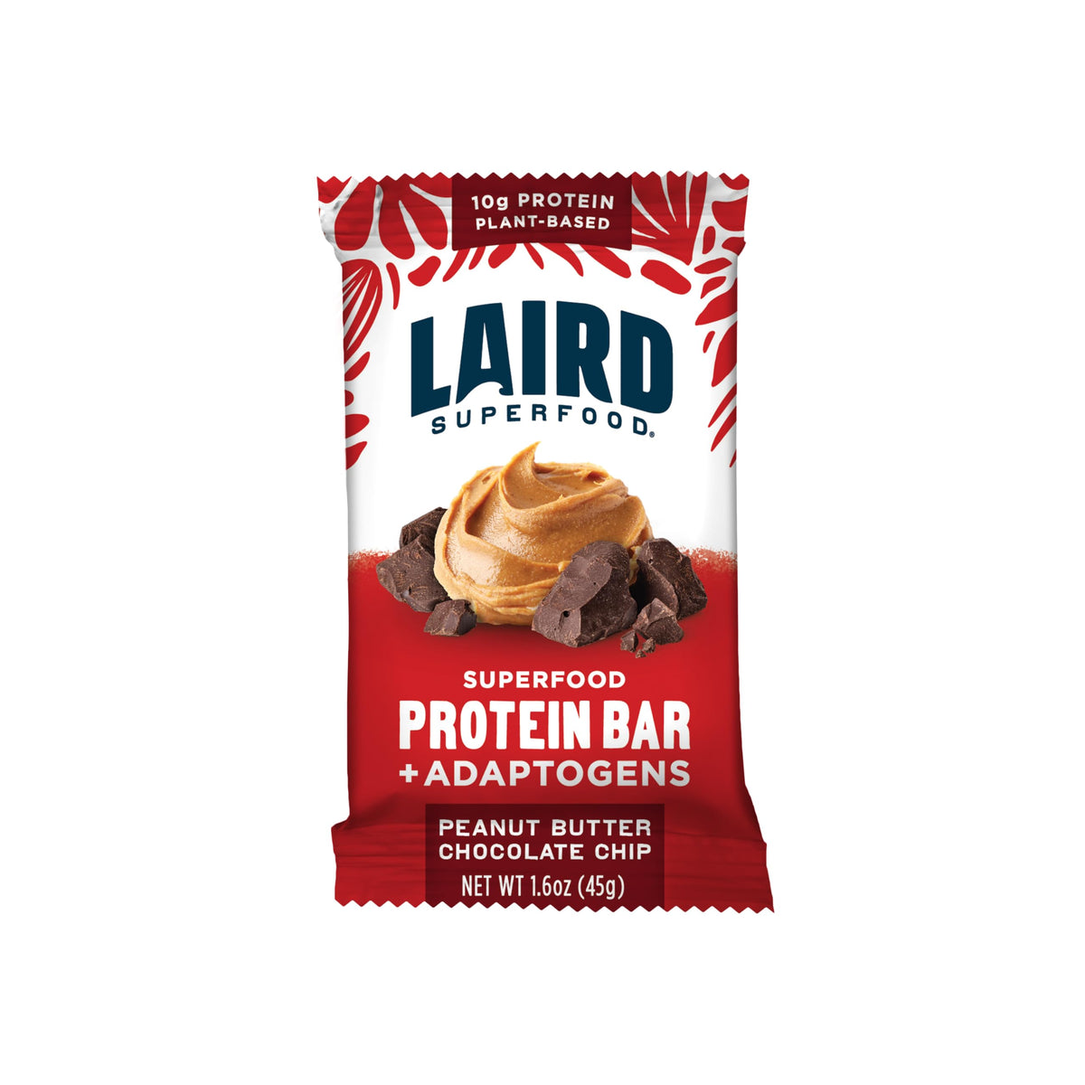 Laird Superfood paquete frontal mostrando sabor y beneficios