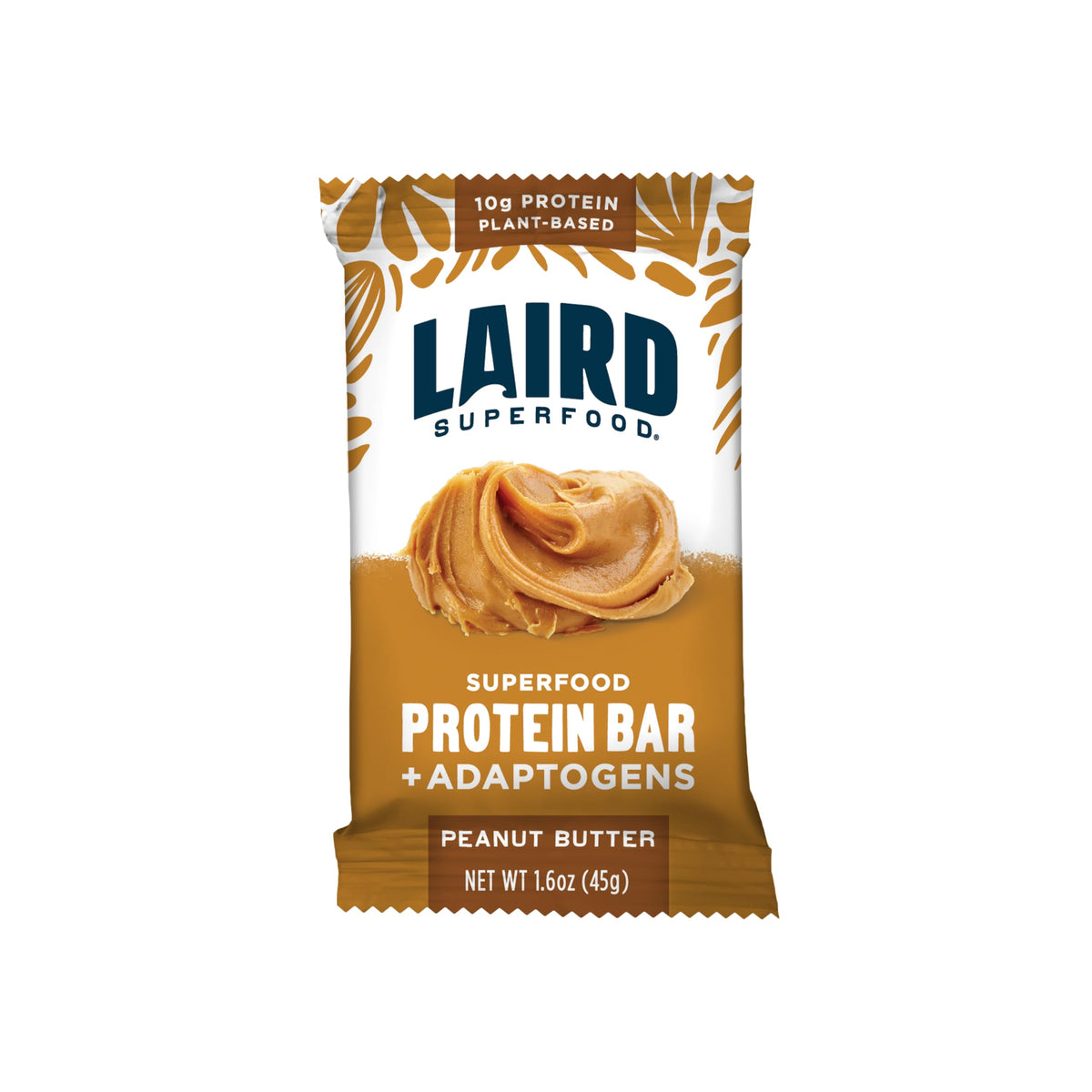 Laird Superfood frente del empaque mostrando marca y beneficios visibles