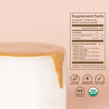 Laird Superfood porción en cuchara lista para añadir a bebidas sin grumos