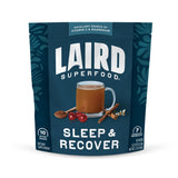 Laird Superfood sobre frontal mostrando empaque práctico para sueño