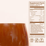 Laird Superfood preparado en taza caliente para una bebida relajante nocturna