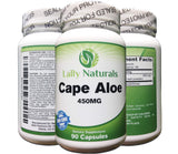 Lally Naturals etiqueta con sello GMP y detalles de fabricación