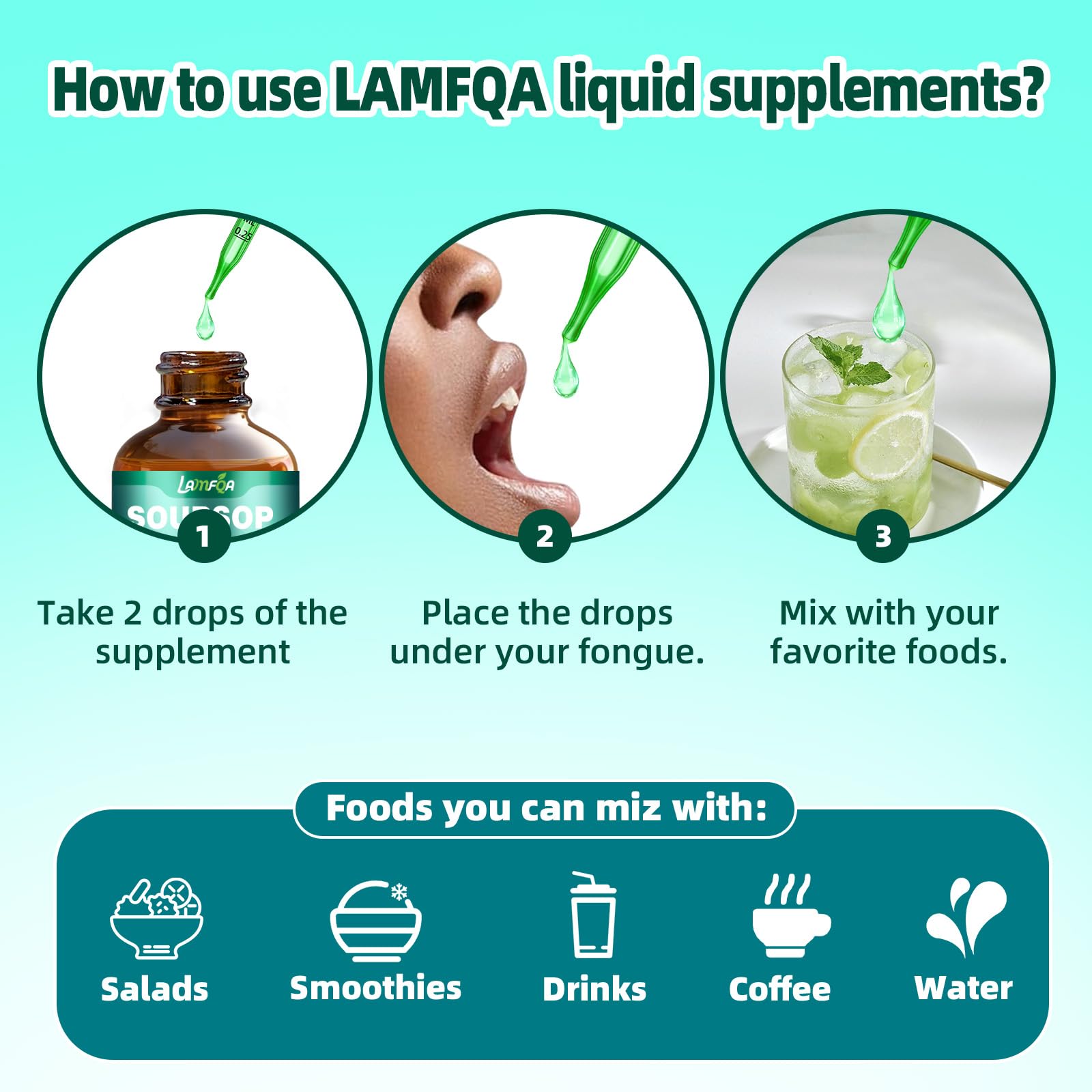 LAMFQA primer plano de la etiqueta con lista de ingredientes, muestra transparencia y formulación vegana