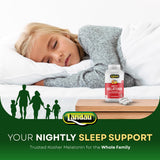 LANDAU ambiente nocturno con Melty Melatonin para rutina de sueño