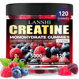 LANSHI envase frontal de gomitas creatina, práctico y sin azúcar