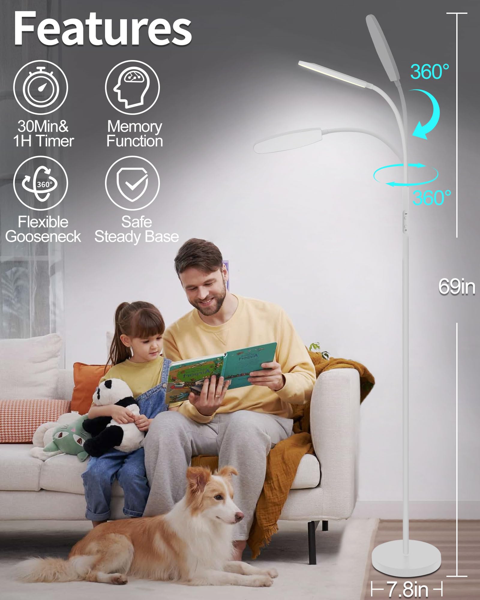 LanSuper base con botones y temporizador, fácil de usar y estable