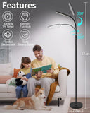 LanSuper modo nocturno con luz cálida ideal para relajación antes de dormir