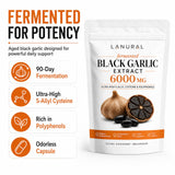 Lanural organic caja abierta con cápsulas para uso prolongado
