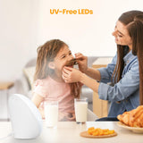 LASTAR detalle de los 60 LEDs y superficie uniforme para luz sin deslumbramiento