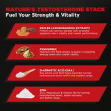 Leading Edge Health Testosil Men's en uso durante entrenamiento, mejora la resistencia