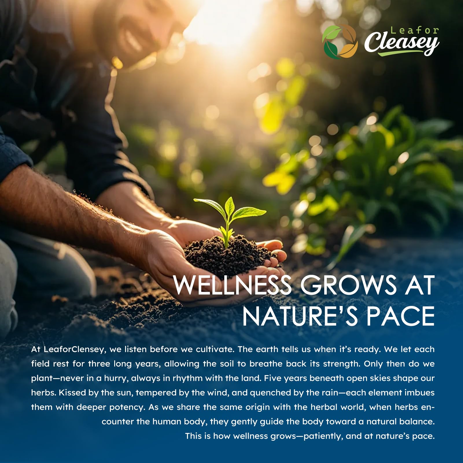 LeaforClensey sello vegano y non-GMO que ofrece confianza al consumidor