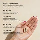 LEAN Nutraceuticals tamaño de la cápsula en mano para referencia