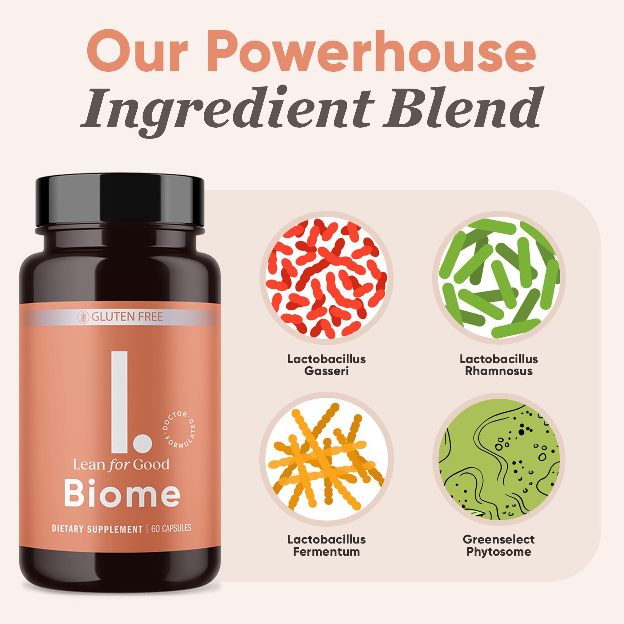 LEANFORGOOD Biome envase en contexto de cocina saludable para estilo de vida