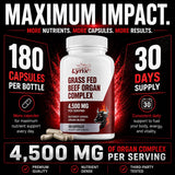 Leaping Lynx polvo de hígado desecado detalle, alta concentración nutricional