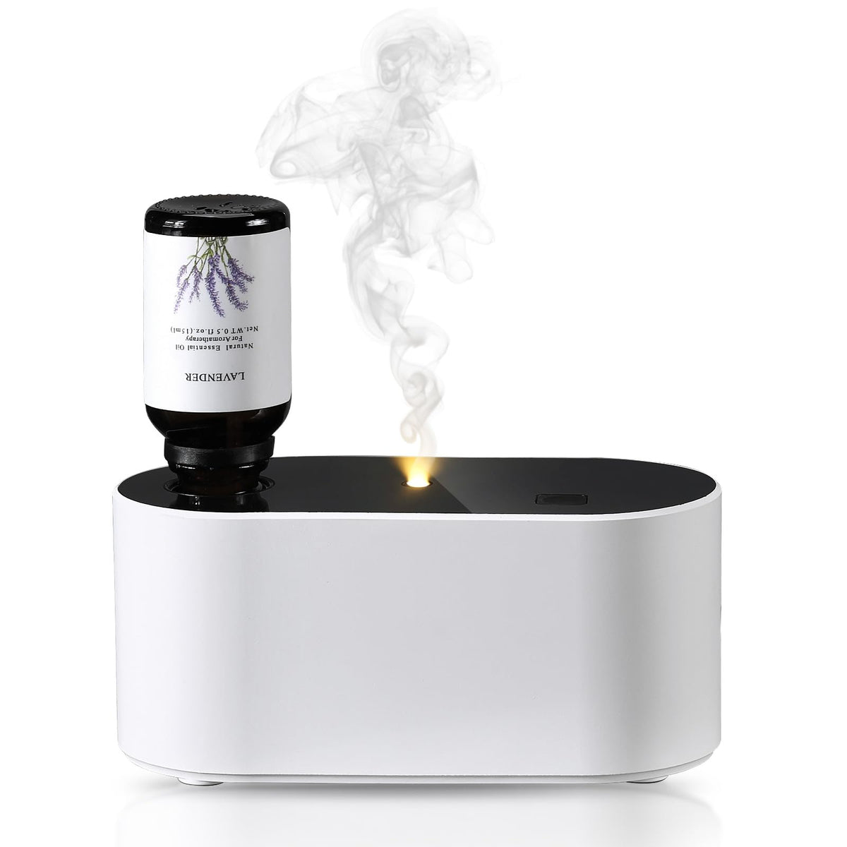 Lecdura vista frontal del difusor compacto, ideal para espacios pequeños