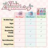 Legendairy Milk etiqueta con ingredientes para revisar composición