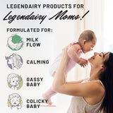 Legendairy Milk ingredientes hinojo anís alcaravea, apoyo digestivo natural
