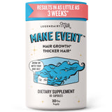 Legendairy Milk frasco frontal mostrando la marca y beneficio de densidad
