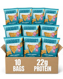 Legendary Foods paquete frontal mostrando proteína alta y sabor Zesty Ranch