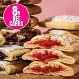 Legendary Foods paquete múltiple que muestra cantidad disponible y facilidad de suscripción