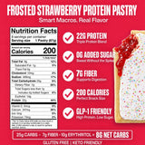 Legendary Foods textura del glaseado con fresa y apariencia apetecible, alta proteína